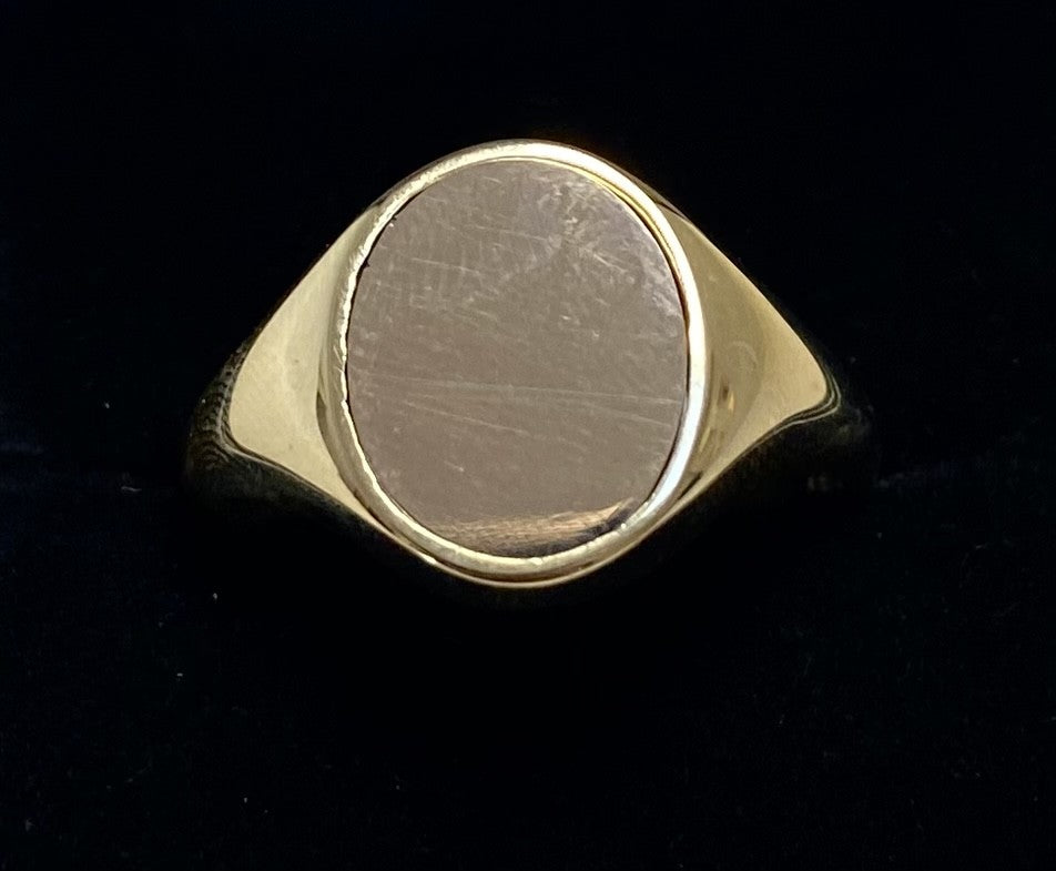 Pre-Loved 9ct Masonic Swivel Signet Ring