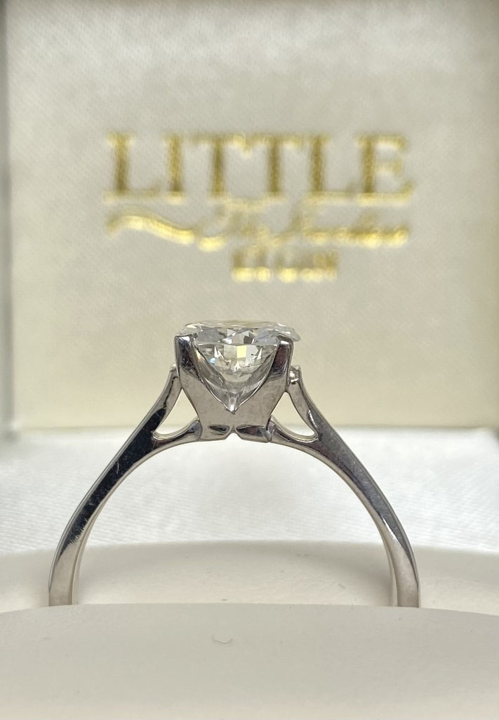 Pre-Loved 18ct White Gold Diamond Solitaire