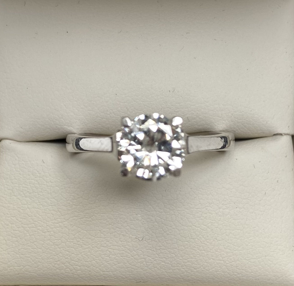 Pre-Loved 18ct White Gold Diamond Solitaire