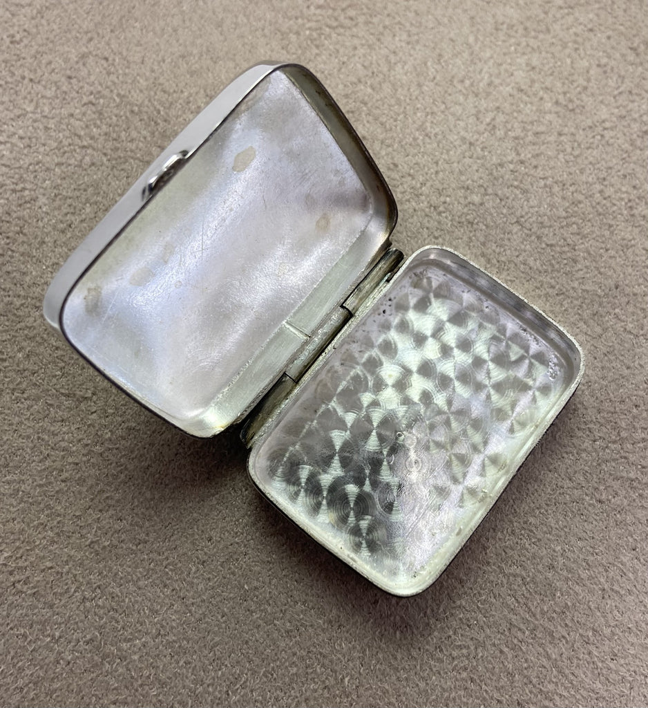 Vintage Silver Pill Box