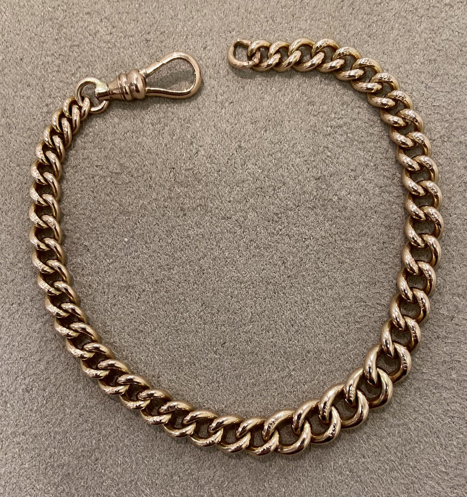 Vintage 9ct Rose Gold Bracelet