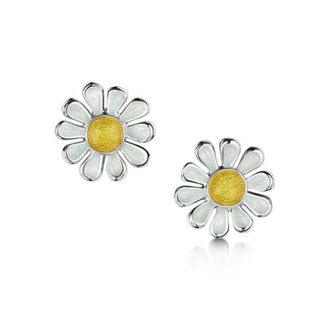 Sheila Fleet Daisies at Dawn Stud Earrings