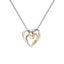 Hot Diamonds Interwoven Heart Pendant