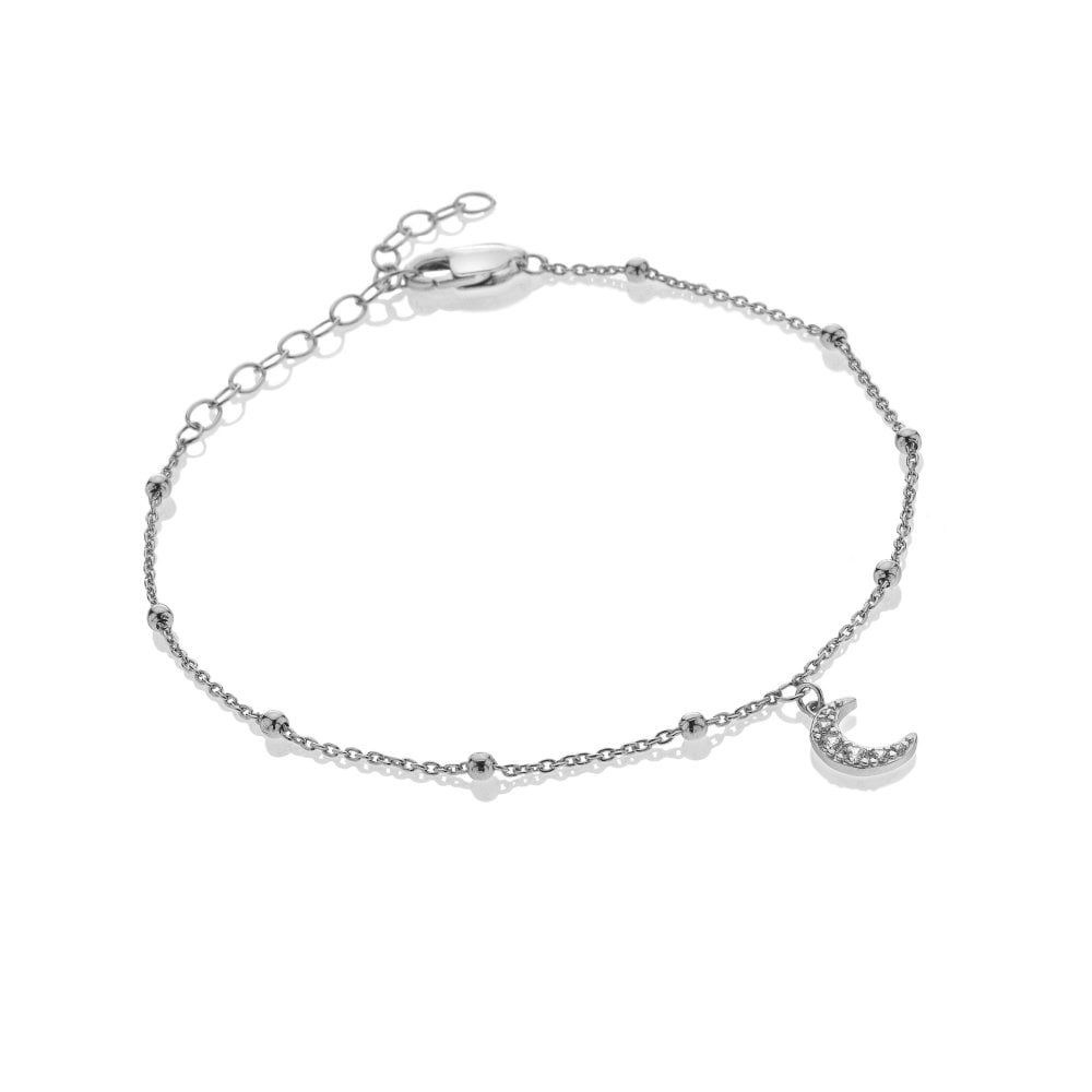Silver Whisper 'Love You' Bracelet