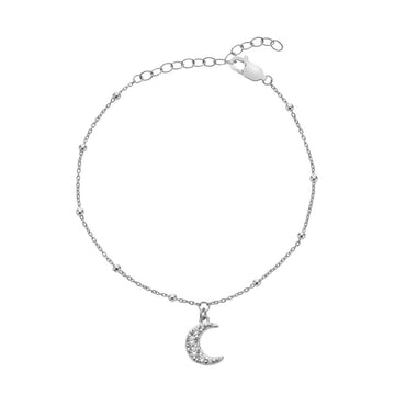 Silver Whisper 'Love You' Bracelet