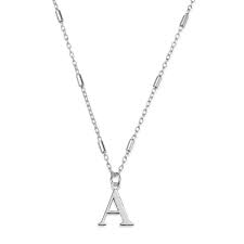 Chlobo Silver Initial pendants