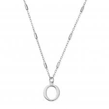 Chlobo Silver Initial pendants