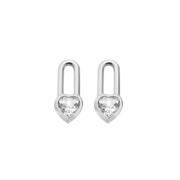 Hot Diamonds Heart Earrings