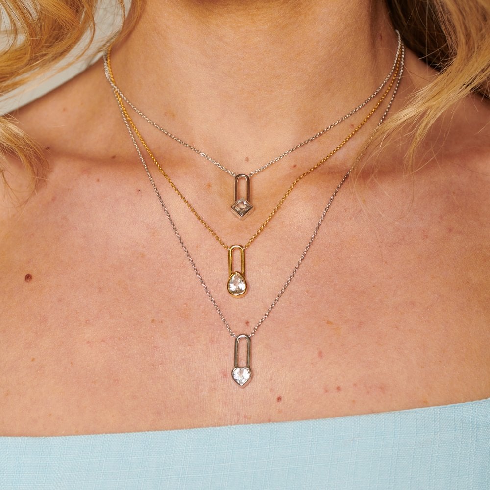 Hot Diamonds Heart Necklace