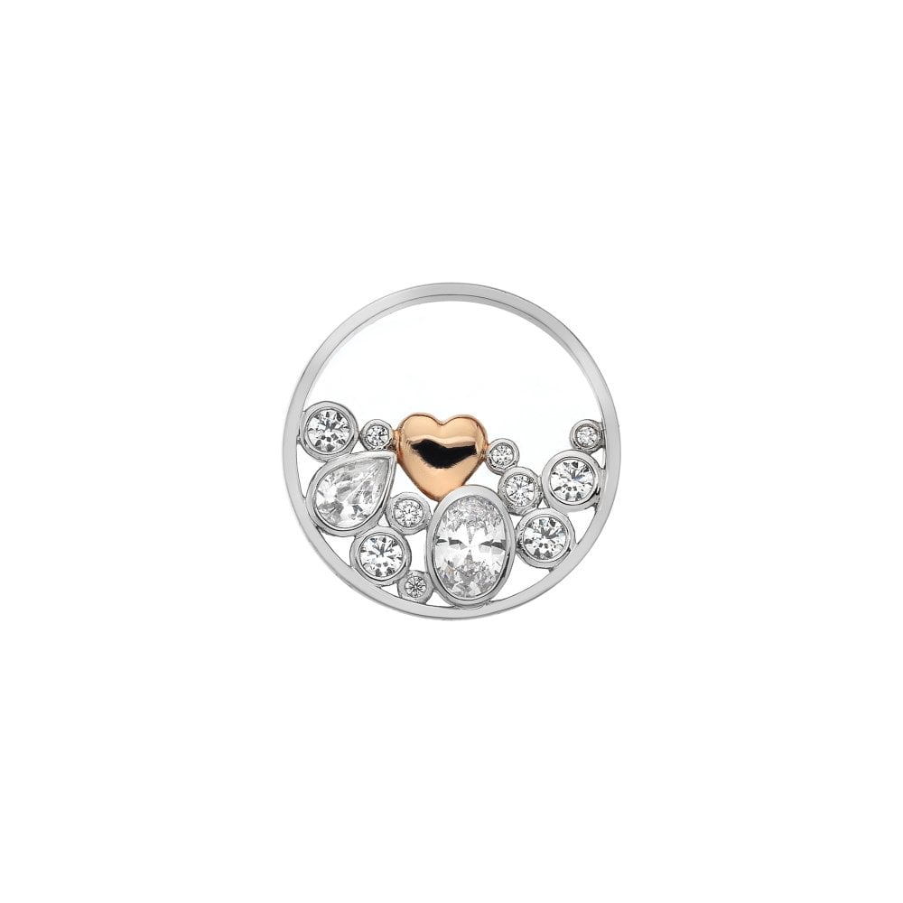 Emozioni 25mm Libero Heart Coin
