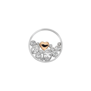 Emozioni 25mm Libero Heart Coin