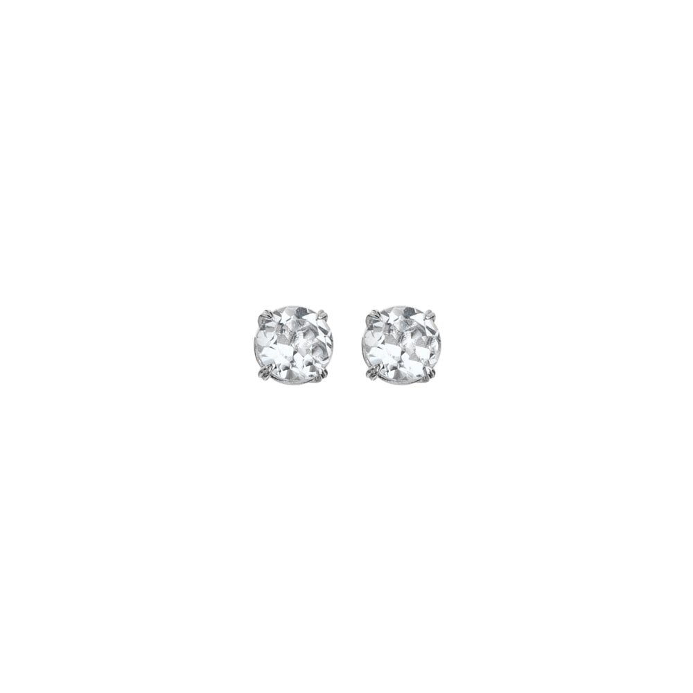 Hot Diamonds White Topaz Stud Earrings