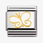 Nomination White Butterfly Composable Link