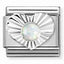Nomination Opal Silver Heart Composable Link