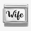 Nomination Silver Wife Composable Link