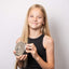 Silver Plated Teddy Moon & Stars Money Box