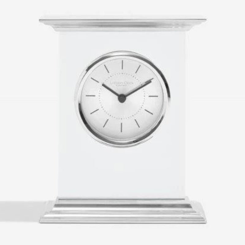 London Clock Co. Glass Mantel Clock