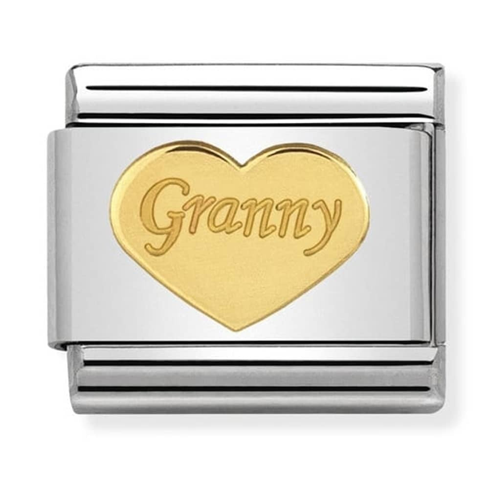 Nomination CLASSIC Gold Symbols Granny Heart Charm