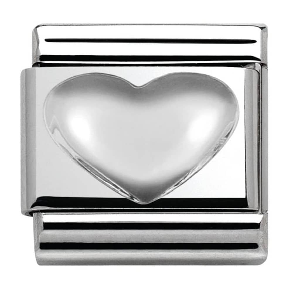 Nomination CLASSIC Silvershine Symbols Heart Charm