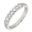 18ct White Gold Diamond 7 Stone Ring