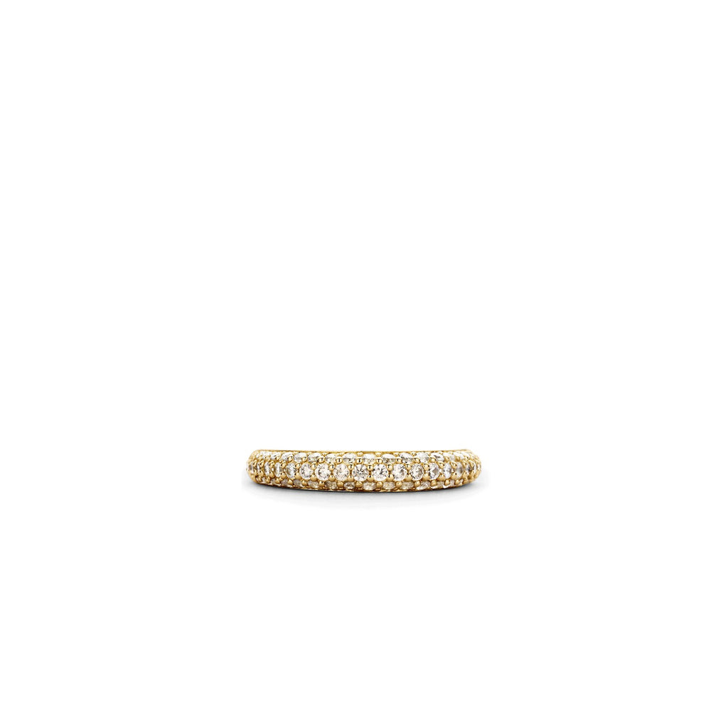 Ti Sento Yellow Gold Plated Ring