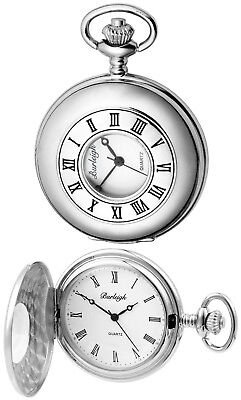 Burleigh Half Hunter Quartz Pocket Watch