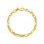 9ct Yellow Gold 7" Oval Link Bracelet