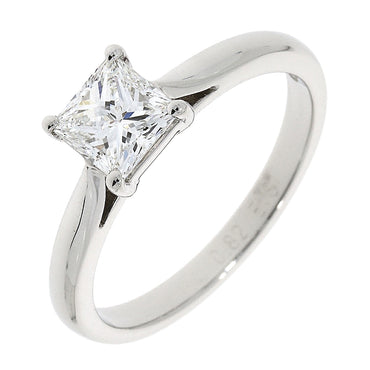 Platinum Diamond 0.50ct Ring