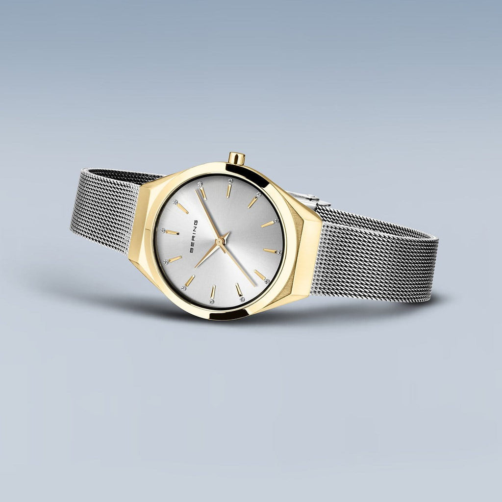 Ladies Bering Two-Colour Mesh Watch