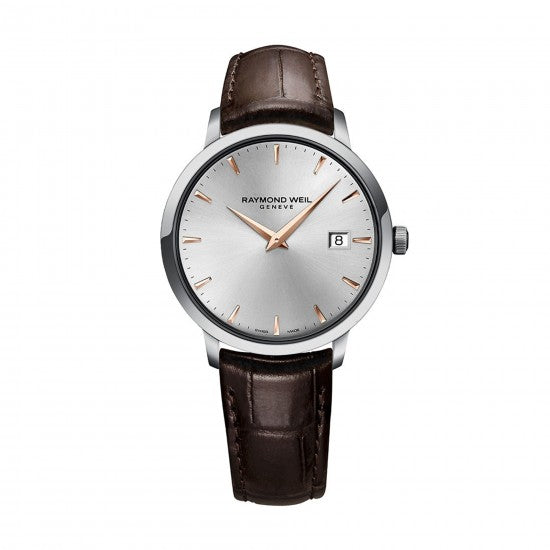 Raymond Weil Toccata Brown Leather Watch