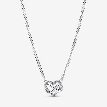 Pandora Infinity Heart Necklace