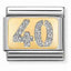 Nomination Gold Glitter 40 Composable Link