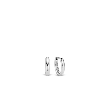 Ti-Sento Silver Hoop Earrings