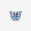 Pandora Blue Butterfly Charm