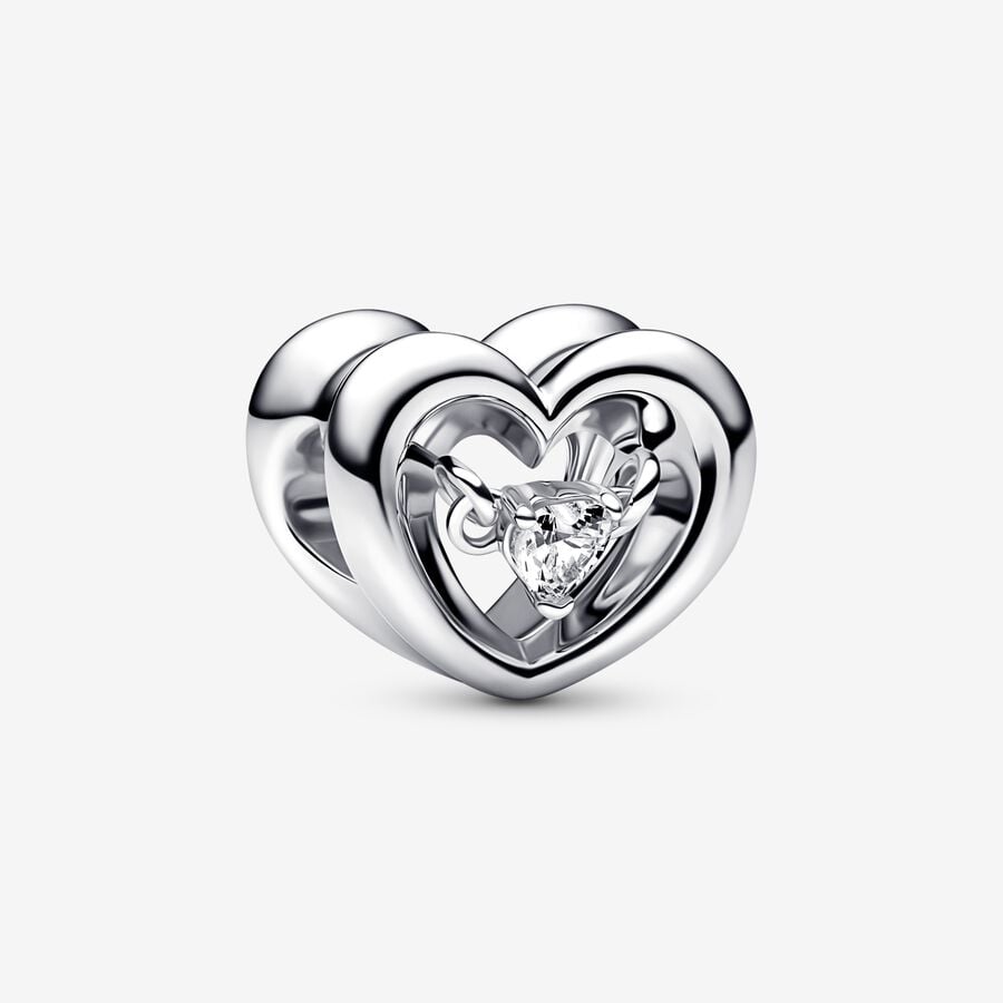 Pandora Floating Heart Charm