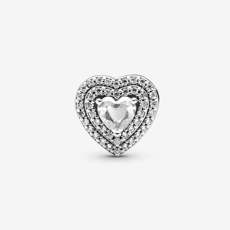 Pandora Elevated Heart Charm