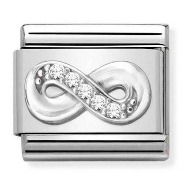 Nomination Silver CZ Infinity Composable Link