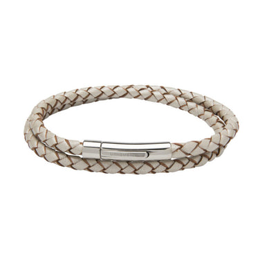 Unique & Co Pearl Leather Bracelet