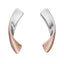 Fiorelli Silver and Rose Gold plated Earrings
