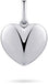 Silver Engraveable Heart Disc