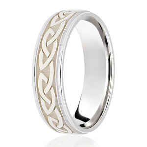 Argentium Celtic Design Ring