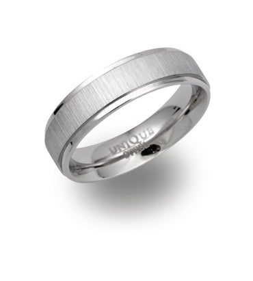 Unique Stainless Steel Matte/Polished Ring