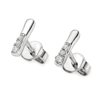 Lucy Quatermaine White Topaz Earrings