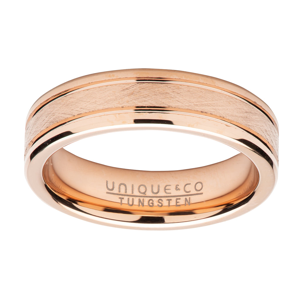 Unique Rose Gold Plated Ring