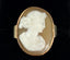 Vintage 9ct Large Cameo Ring