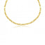 9ct Yellow Gold Oval Link Necklace 18