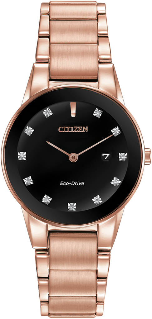 Citizen Rose Plate Eco Drive Watch