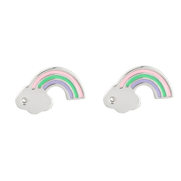 D For Diamond Children's Rainbow Earrings