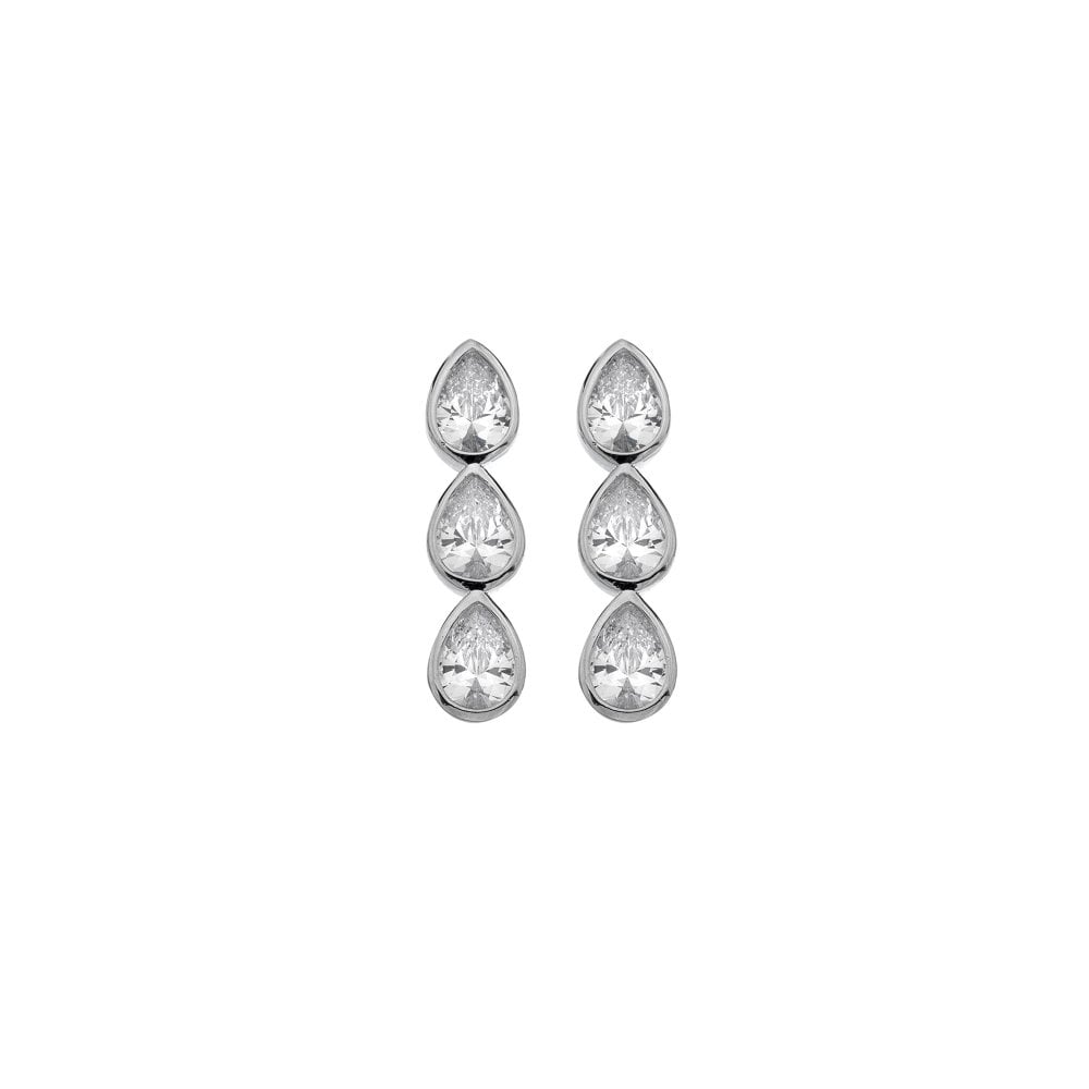 Emozioni Acqua D'Amore Triple Earrings