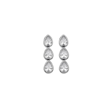 Emozioni Acqua D'Amore Triple Earrings